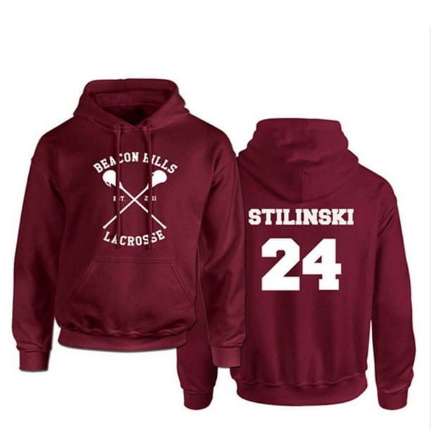Teen Wolf Beacon Hills Lacrosse Stilinski Hoodie Men Jumper Pullover Sweatshirt*